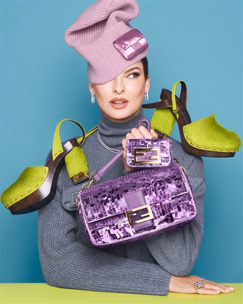 fendi linda|who is linda evangelista.